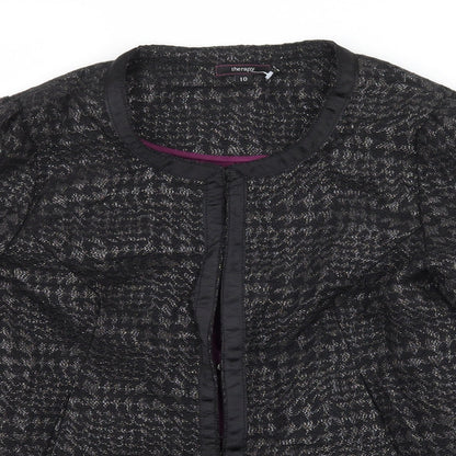Therapy Womens Black   Jacket  Size 10