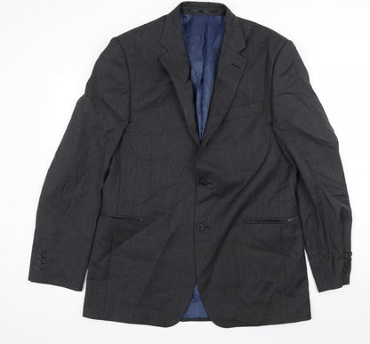 John Lewis Mens Grey   Jacket Suit Jacket Size L