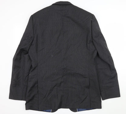 John Lewis Mens Grey   Jacket Suit Jacket Size L