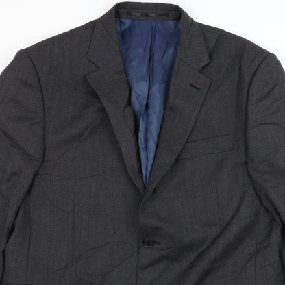 John Lewis Mens Grey   Jacket Suit Jacket Size L
