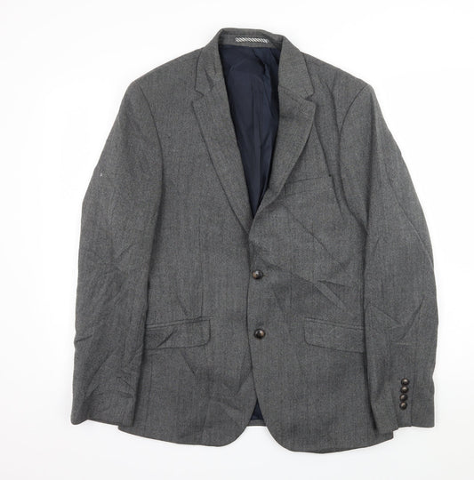 Marks and Spencer Mens Grey   Jacket Suit Jacket Size M