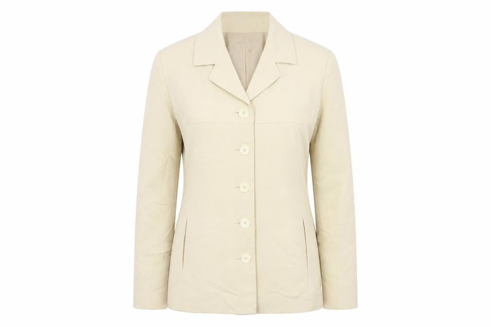 Oasis Womens Beige   Jacket  Size 10