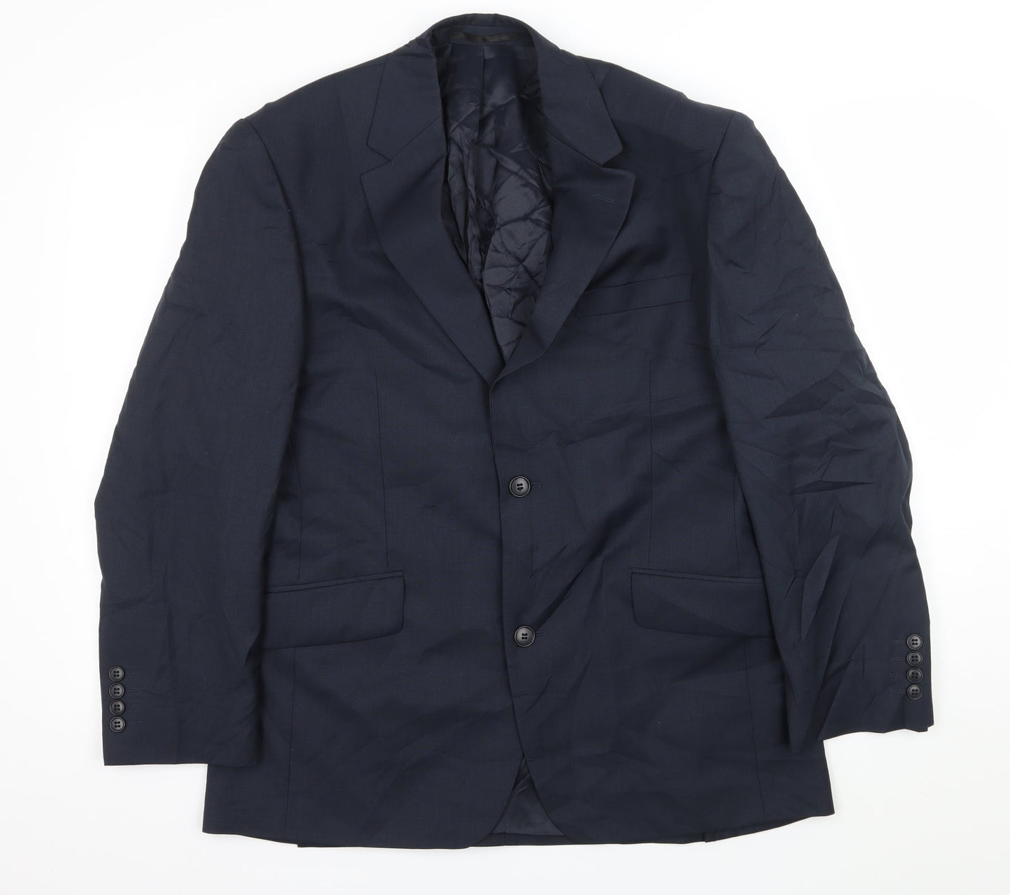Brook Taverner Mens Blue   Jacket Suit Jacket Size L
