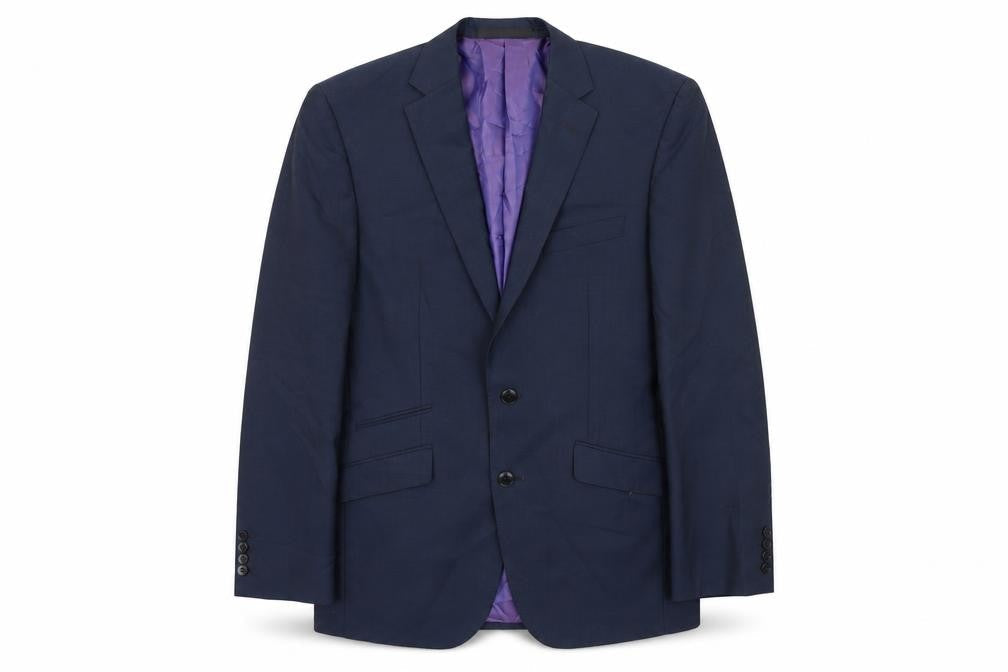 Autograph Mens Blue   Jacket Suit Jacket Size L