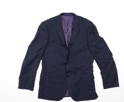 Next Mens Blue   Jacket Suit Jacket Size 36