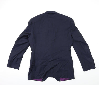 Next Mens Blue   Jacket Suit Jacket Size 36