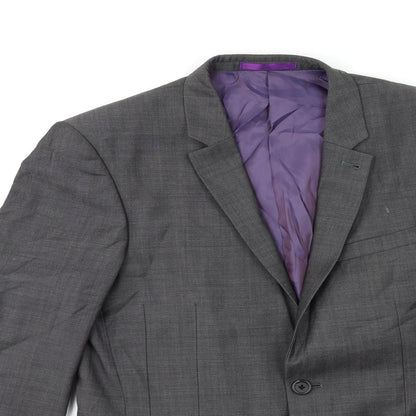 Next Mens Grey   Jacket Suit Jacket Size 36