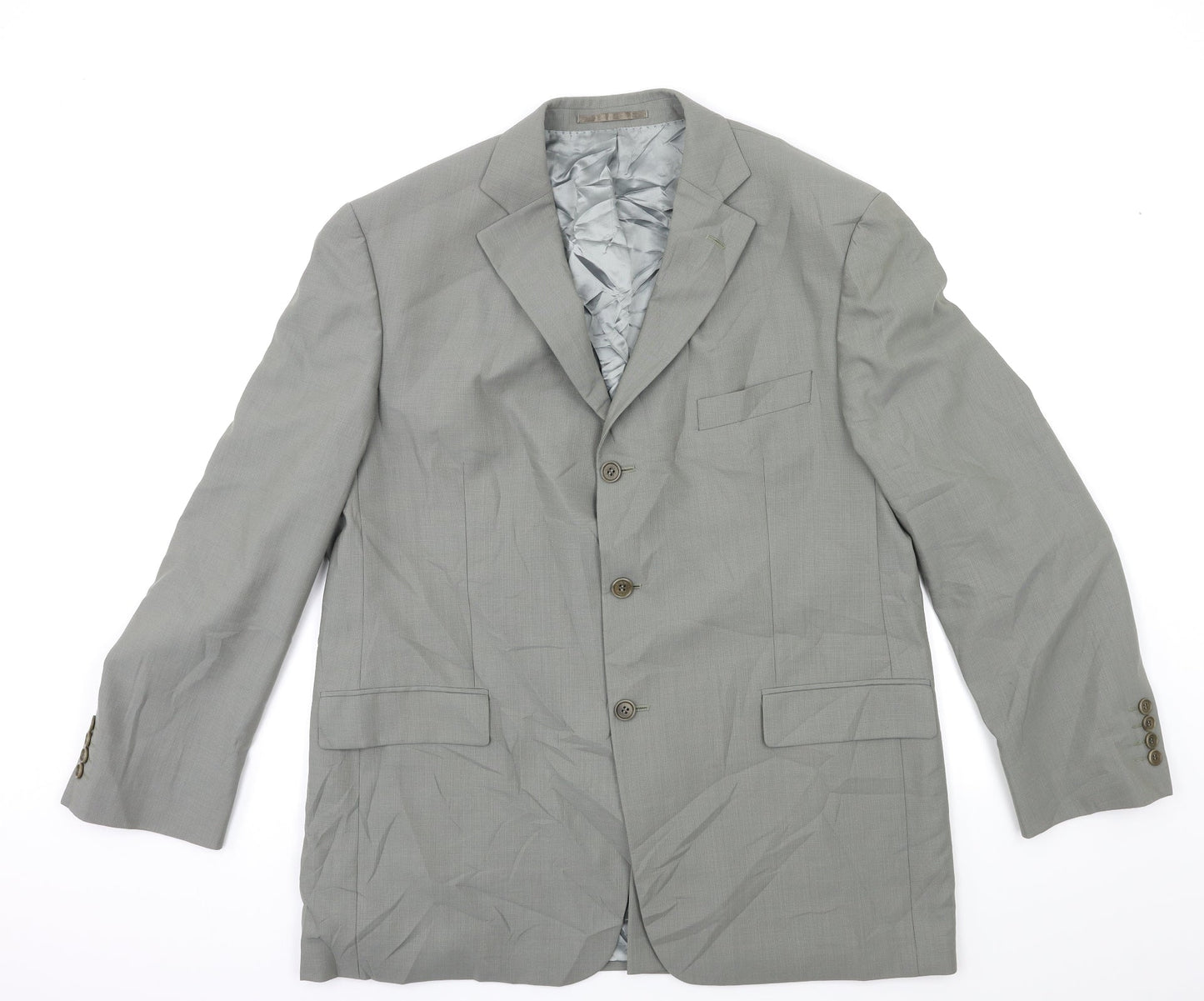 Marks and Spencer Mens Grey   Jacket Suit Jacket Size 44