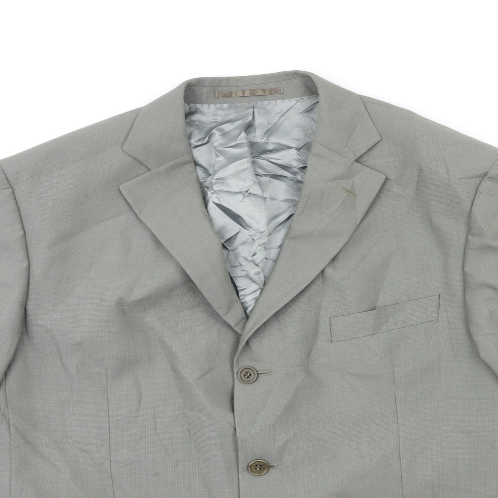 Marks and Spencer Mens Grey   Jacket Suit Jacket Size 44