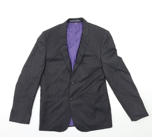 Marks and Spencer Mens Grey   Jacket Suit Jacket Size 38