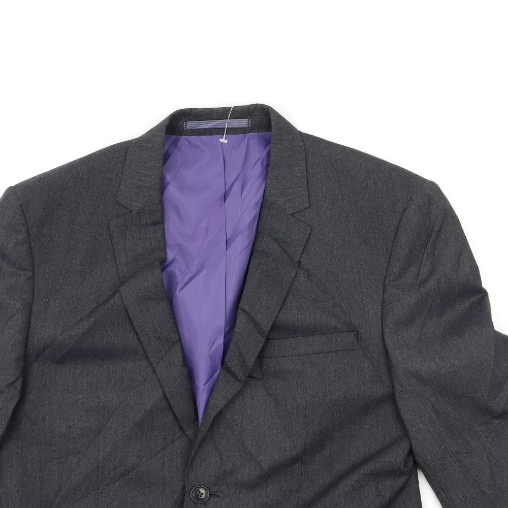Marks and Spencer Mens Grey   Jacket Suit Jacket Size 38