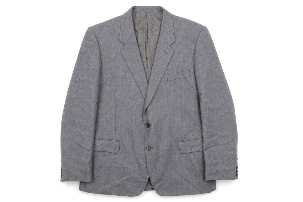 Preworn Mens Blue   Jacket Suit Jacket Size 42