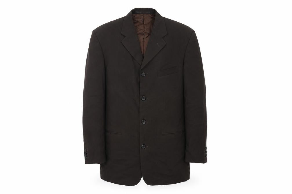 Preworn Mens Brown   Jacket Suit Jacket Size 42