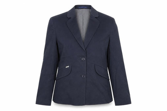 ICONA Womens Blue   Jacket Suit Jacket Size 14