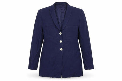 Apriori Womens Blue   Jacket Blazer Size 12