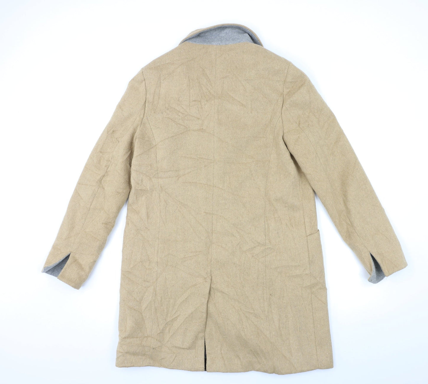 Dorothy Perkins Womens Beige   Overcoat Coat Size 12
