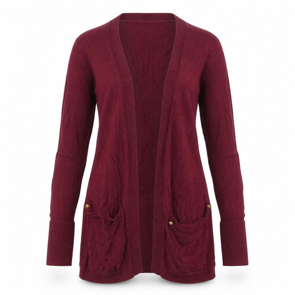 Primark Womens Red   Cardigan Jumper Size 8