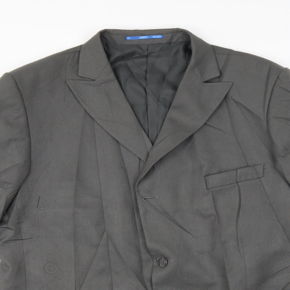 Willson Mens Grey   Jacket Suit Jacket Size 44