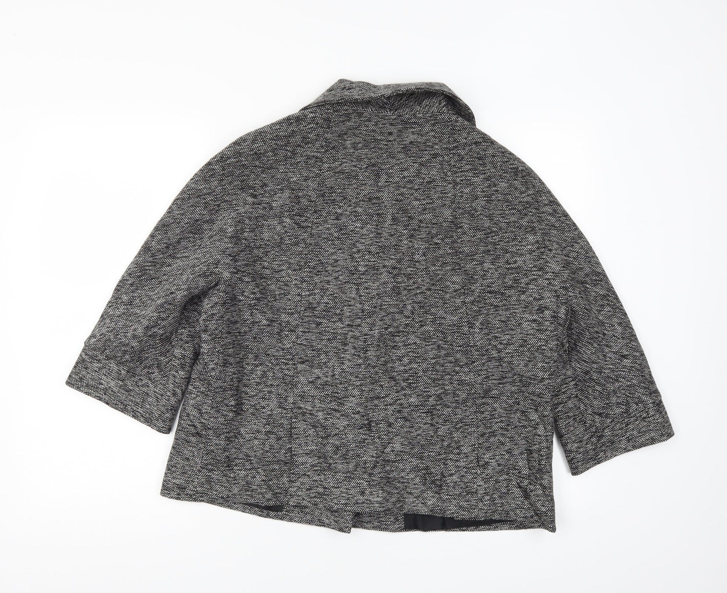 Evie Womens Grey   Pea Coat Coat Size 18