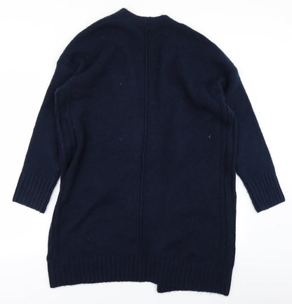 Marks & Spencer Womens Blue  Knit Cape Jumper Size M