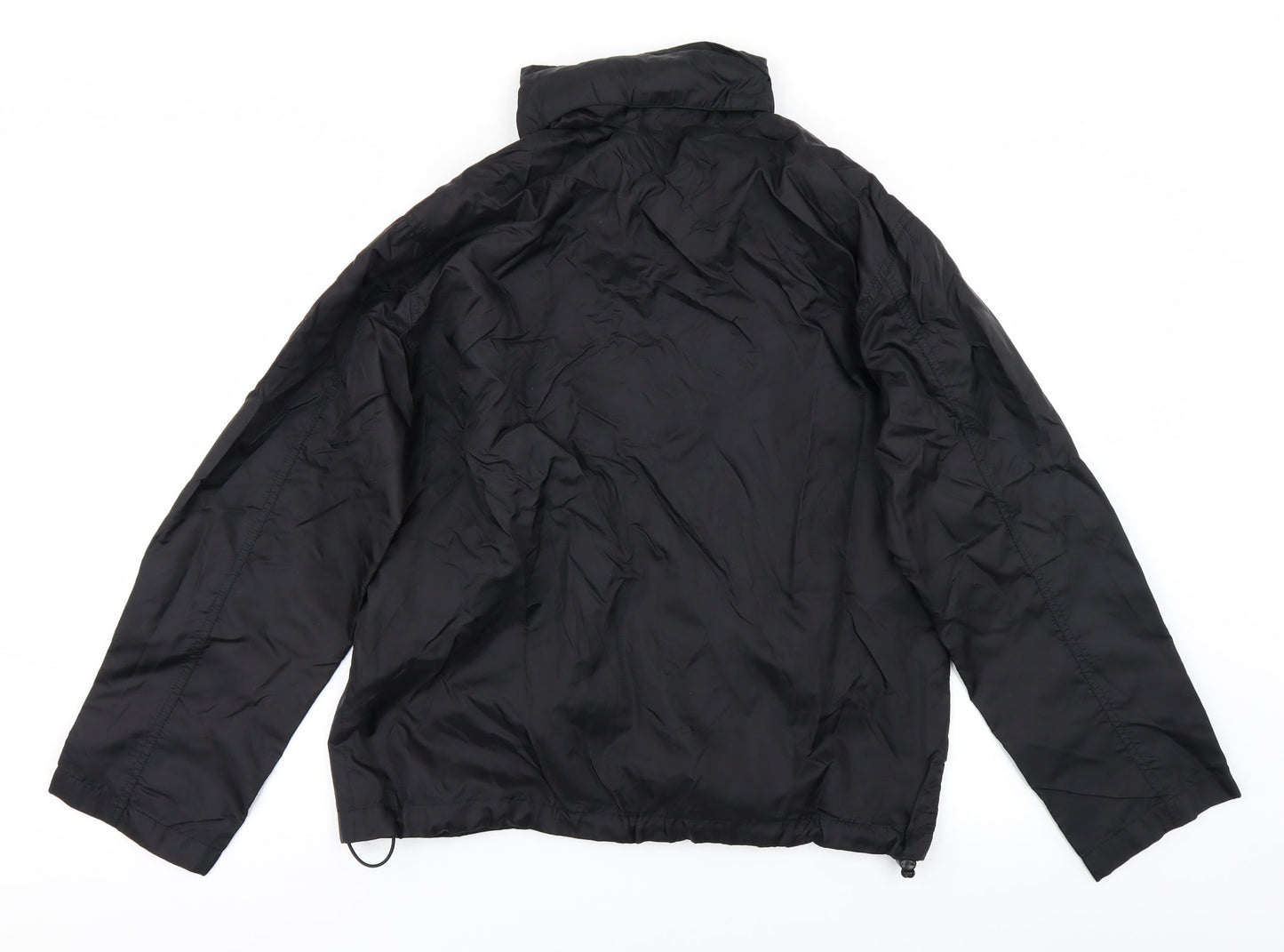 SQV Womens Black   Rain Coat Coat Size 14