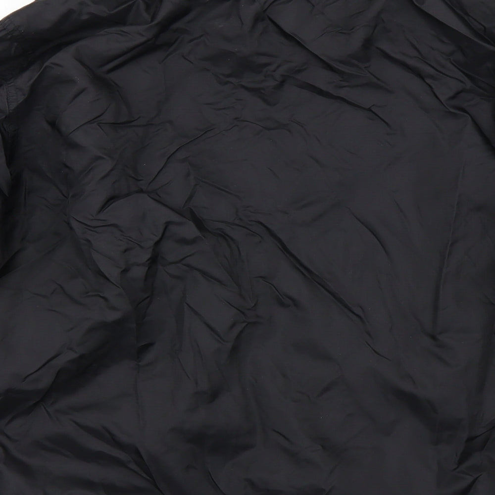 SQV Womens Black   Rain Coat Coat Size 14