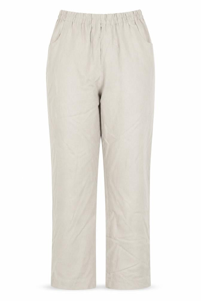 Charmance Womens Beige   Trousers  Size 14 L25 in