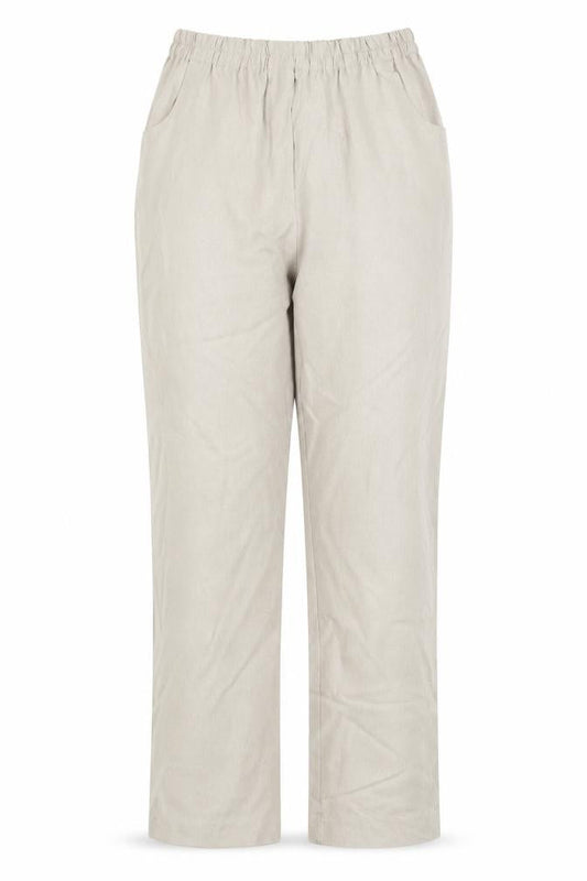 Charmance Womens Beige   Trousers  Size 14 L25 in