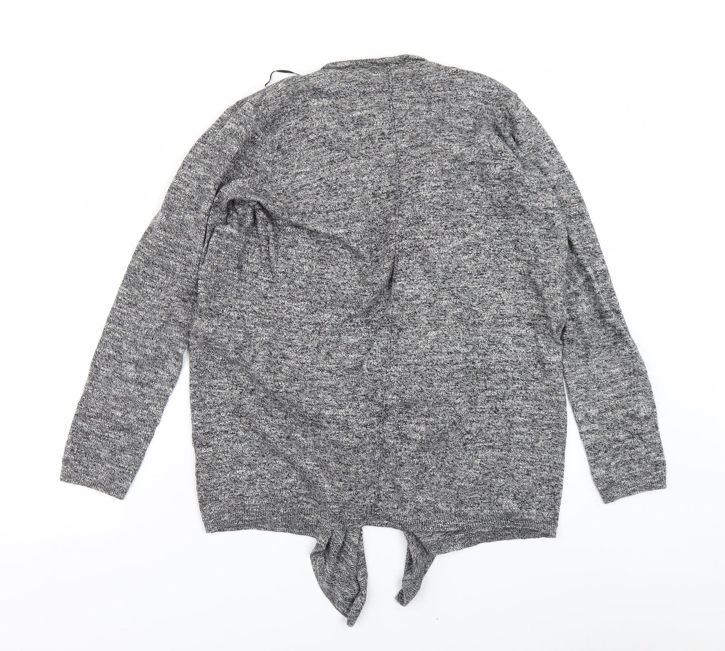 New Look Womens Grey  Knit Cardigan Jumper Size 10