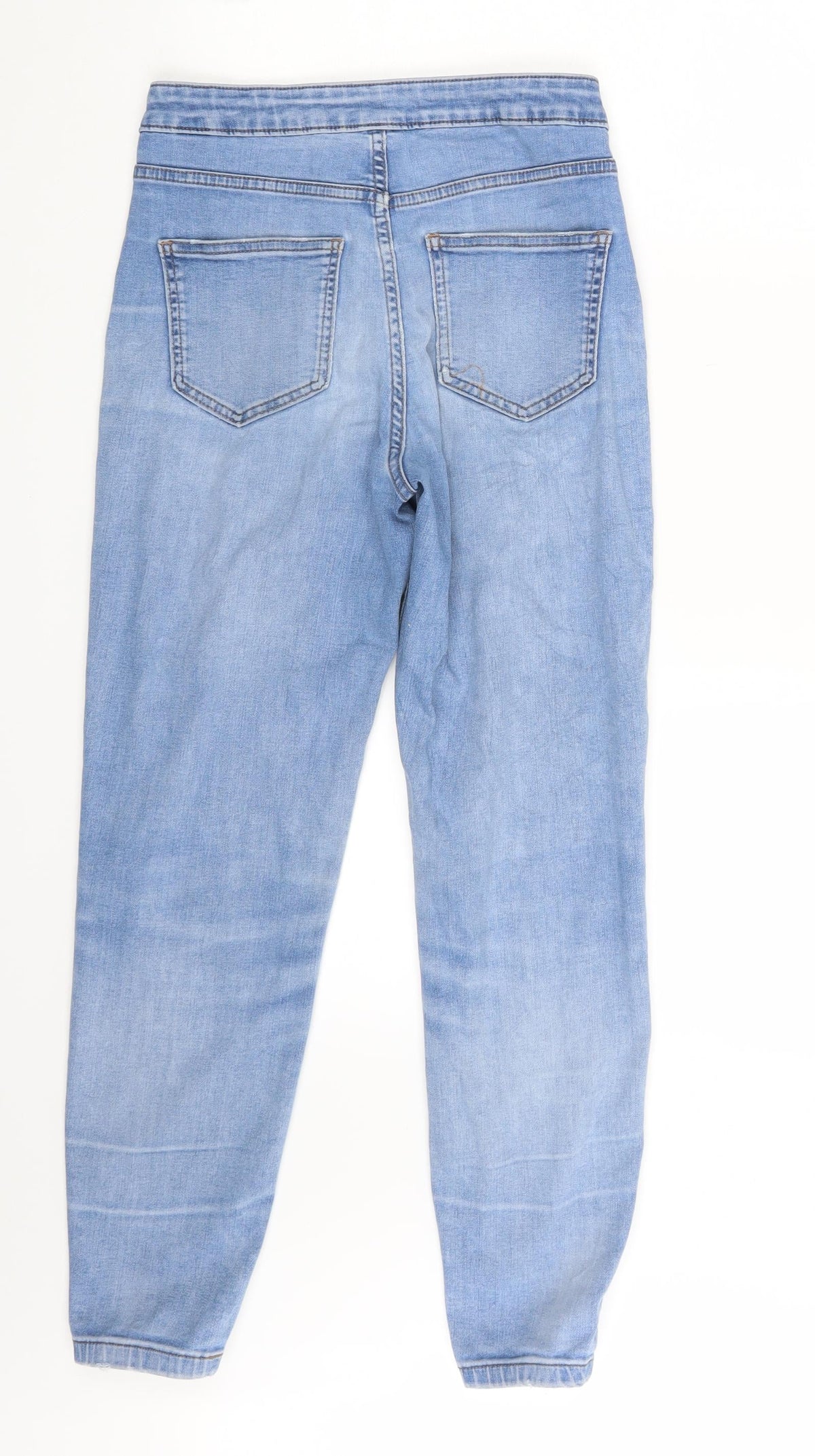 Marks & Spencer Womens Blue  Denim Skinny Jeans Size 8 L25 in
