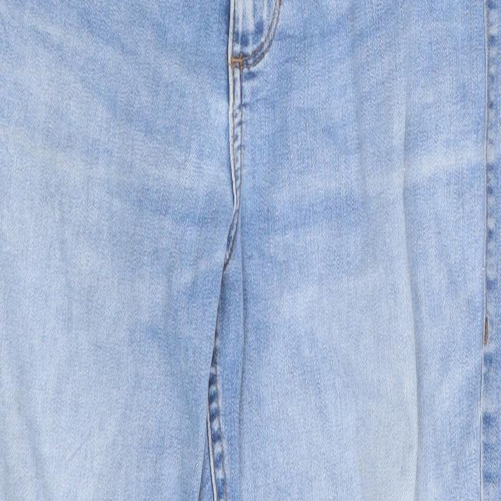 Marks & Spencer Womens Blue  Denim Skinny Jeans Size 8 L25 in
