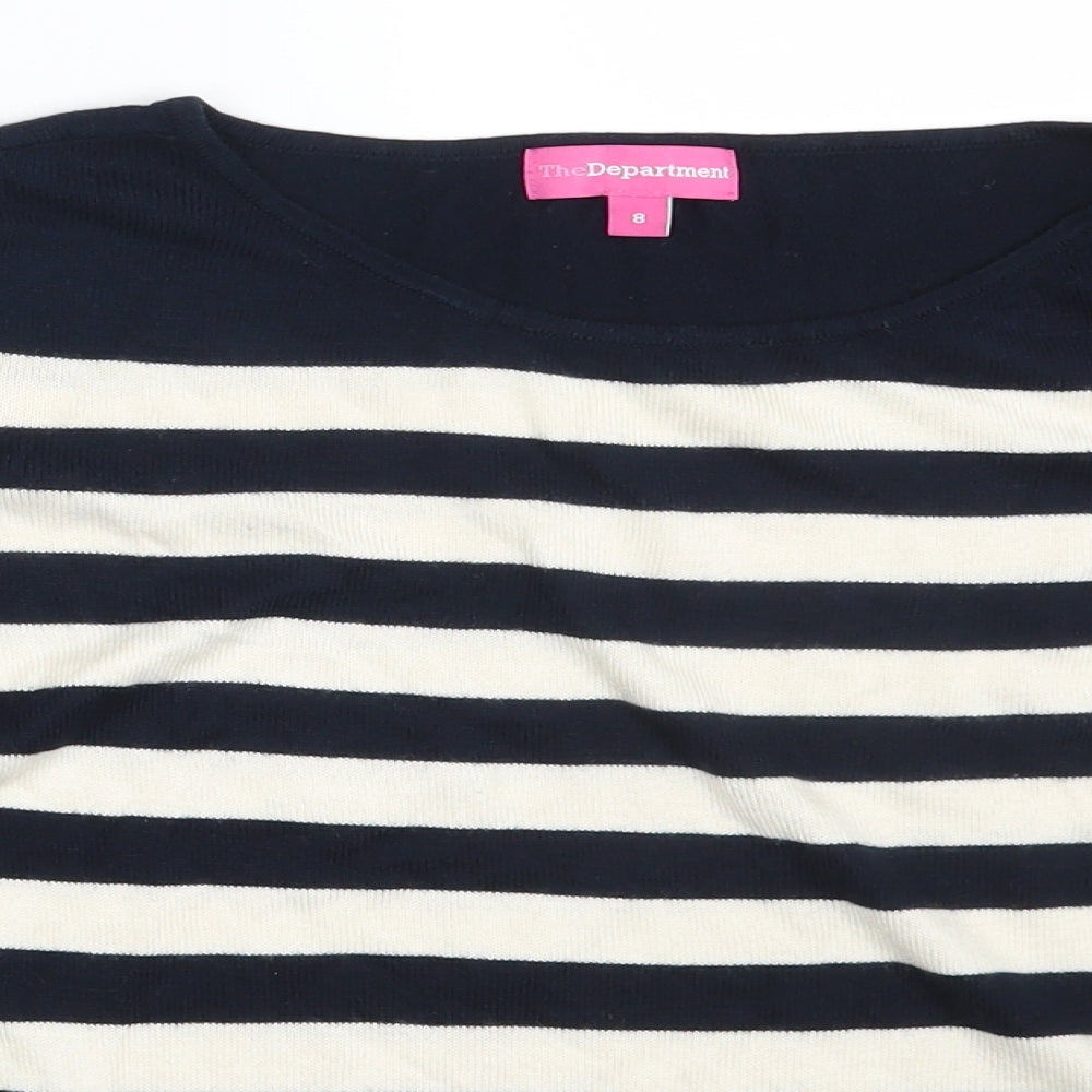 The Department Womens Multicoloured Striped  Pullover Jumper Size 8