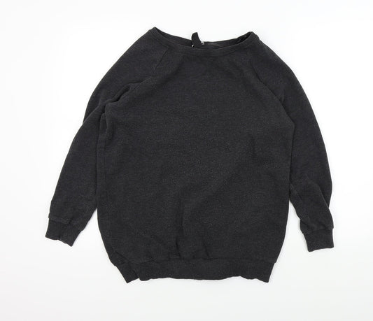 H&M Womens Black   Pullover Jumper Size M