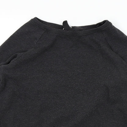 H&M Womens Black   Pullover Jumper Size M