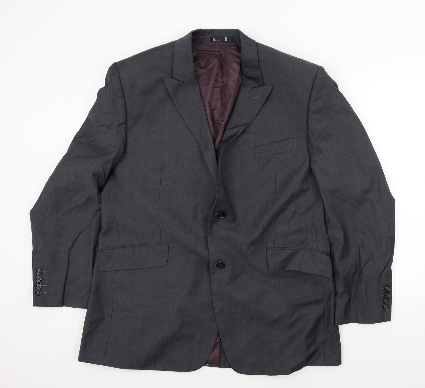 BHS Mens Grey   Jacket Blazer Size XL