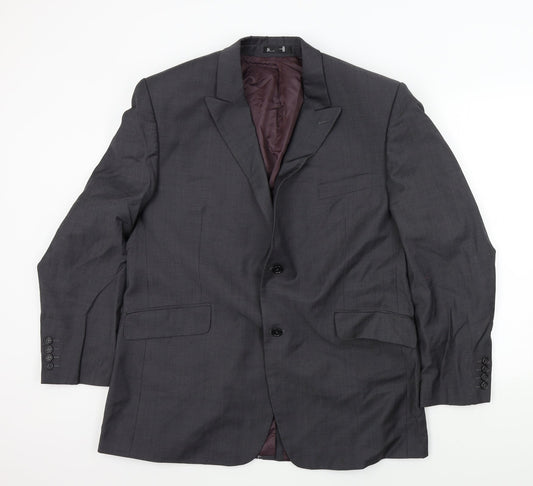 BHS Mens Grey   Jacket Blazer Size XL