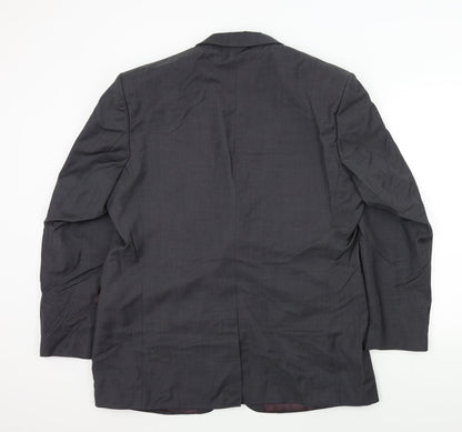 BHS Mens Grey   Jacket Blazer Size XL