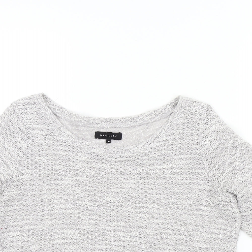 NEWLOOK Womens Grey   Pullover Jumper Size 10