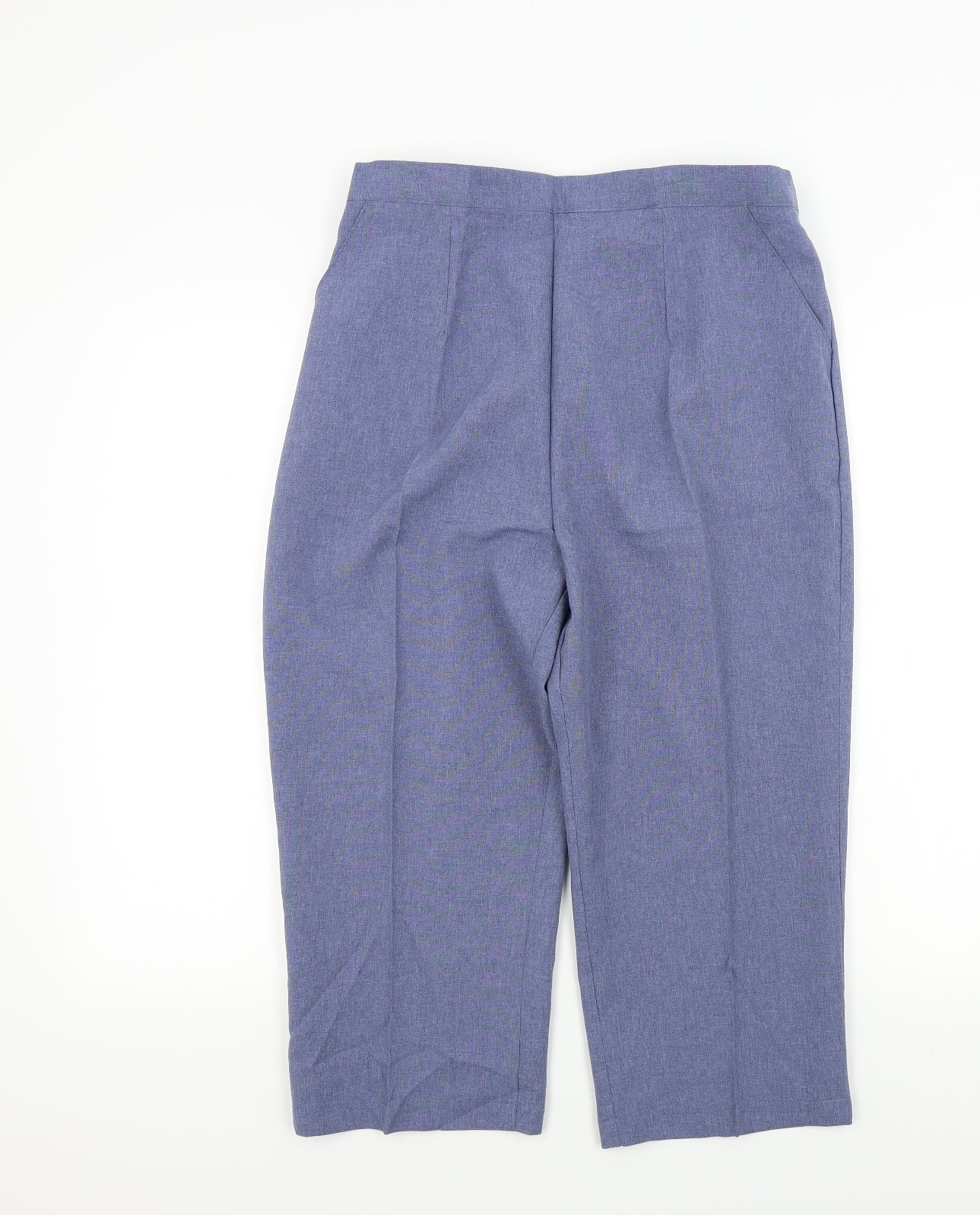 Preworn Womens Blue   Trousers  Size 16 L20 in