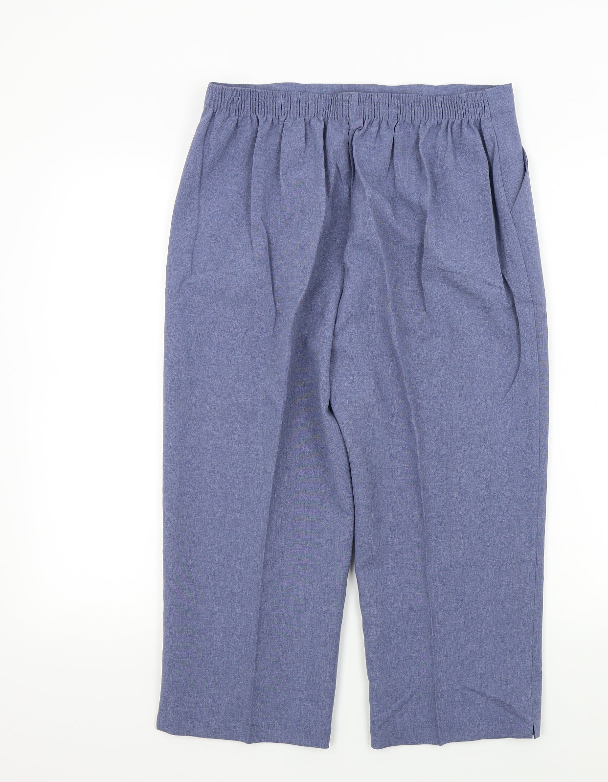 Preworn Womens Blue   Trousers  Size 16 L20 in
