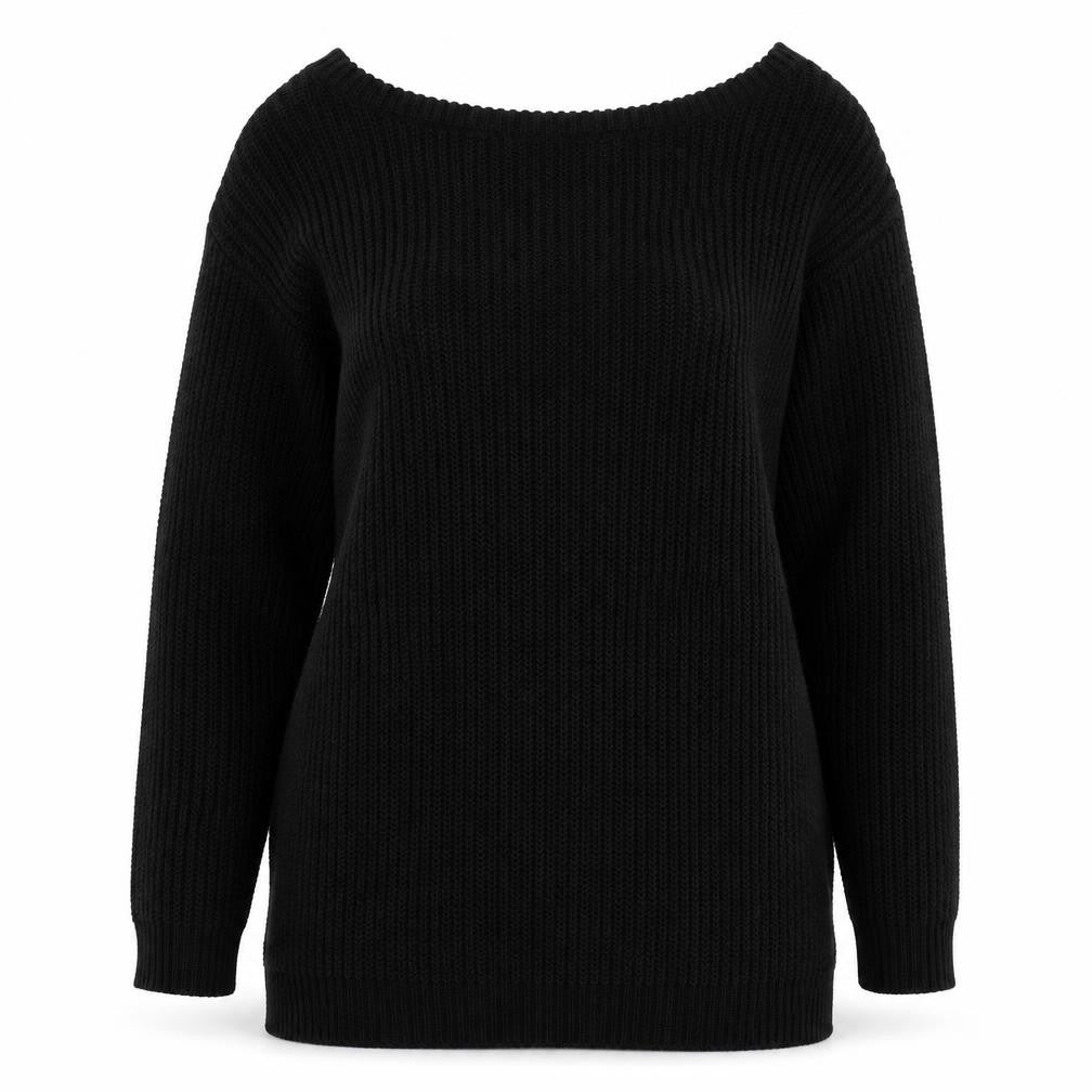 Missguided Womens Black   Pullover Jumper Size S
