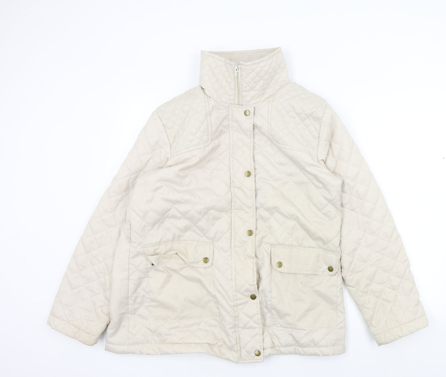 Preworn Womens Beige   Jacket  Size 14