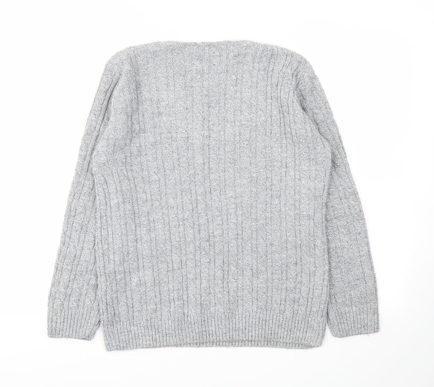 Mexe Womens Grey   Pullover Jumper Size M