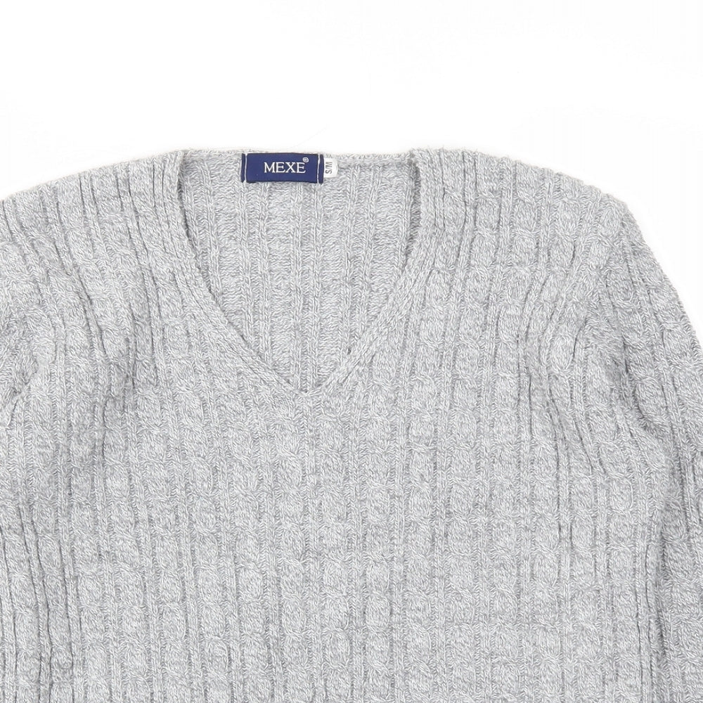 Mexe Womens Grey   Pullover Jumper Size M