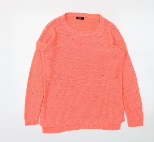F&F Womens Pink   Pullover Jumper Size 10