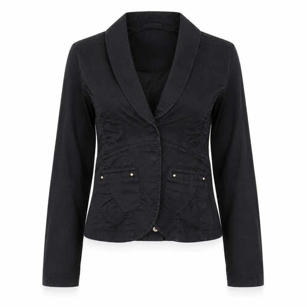 H&M  Womens Black   Jacket Blazer Size 38