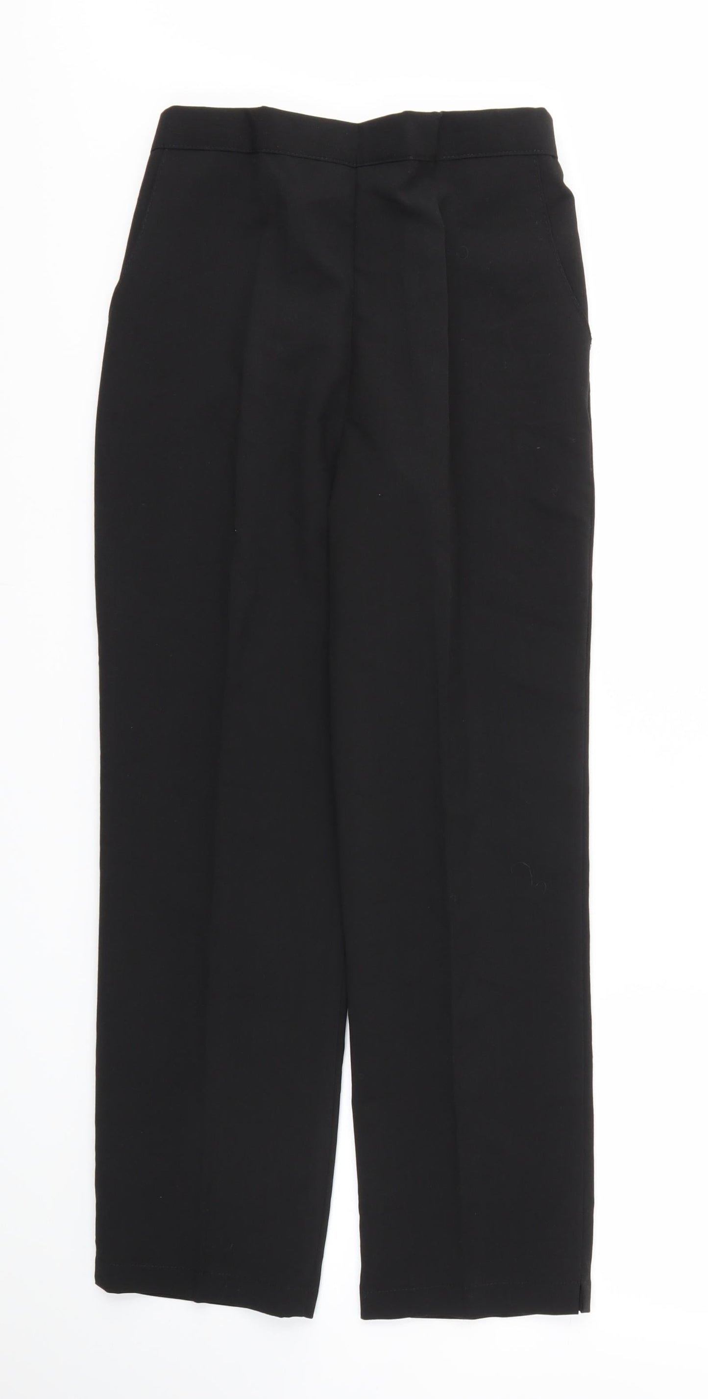 Preworn Womens Black   Trousers  Size 12 L27 in - Stretch waistband