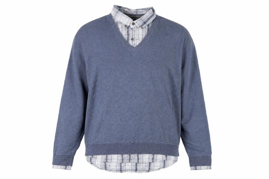 Next Mens Blue   Pullover Sweatshirt Size L