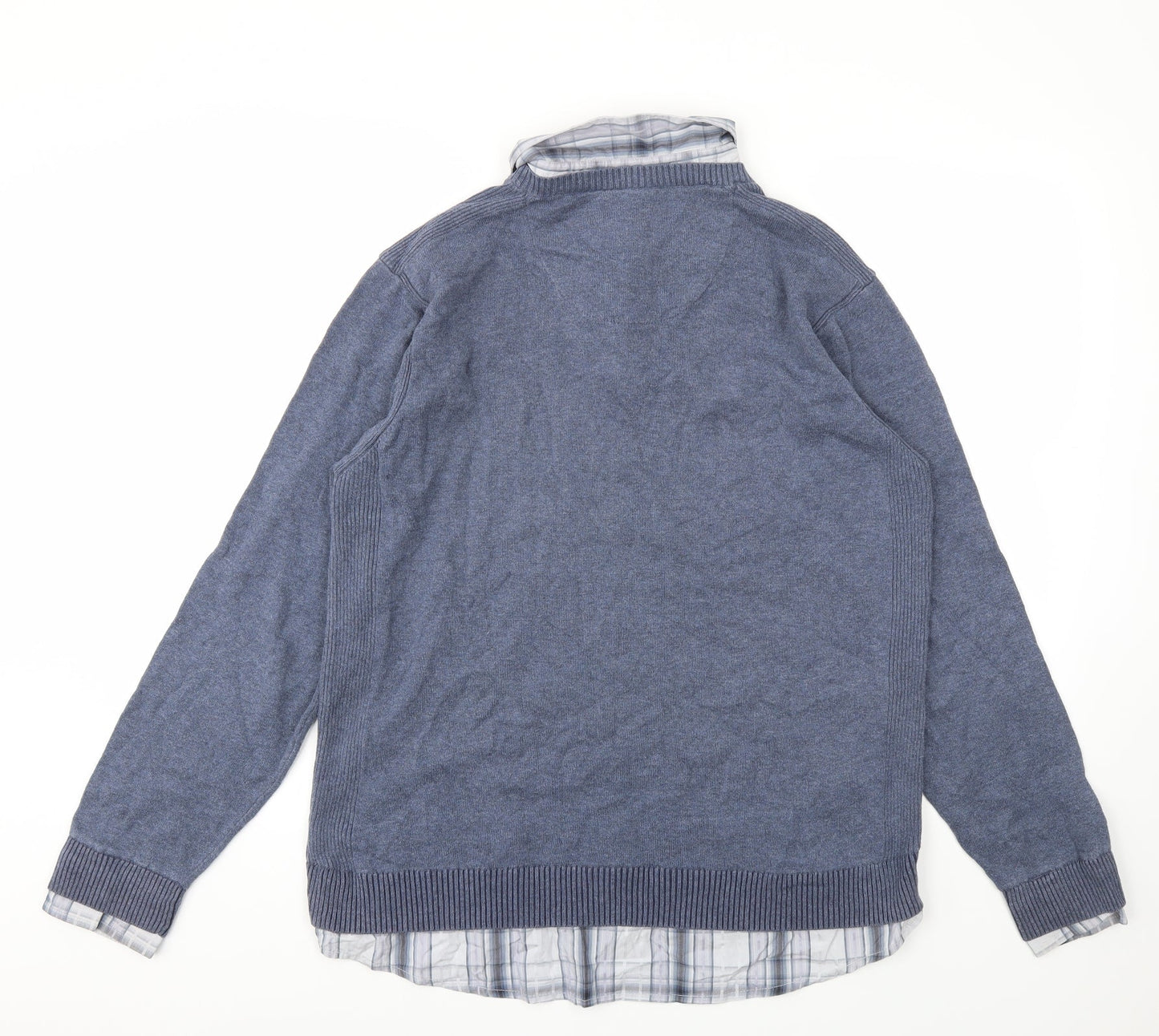 NEXT Mens Blue   Pullover Sweatshirt Size L