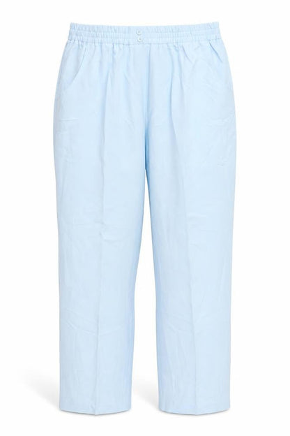 OCEALIS Womens Blue   Trousers  Size M L29 in - Stretch waistband